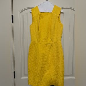 Banana Republic vibrant yellow dress